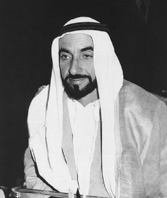 مؤسس الإمارات زايد بن سلطان المصطبة