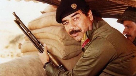 شعر صدام حسين قبل إعدامه