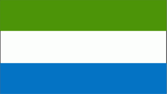 ما معنى ألوان علم سيراليون ؟