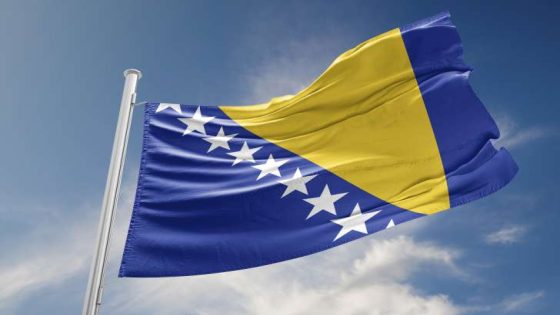 ما معنى ألوان علم البوسنة والهرسك؟