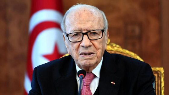 الباجي قائد السبسي رئيس تونس الراحل
