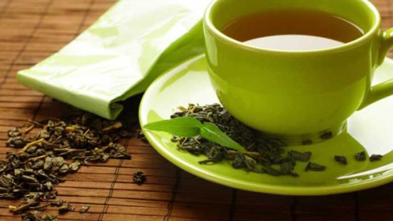فوائد الشاى الأخضر