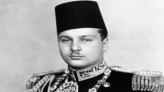 الملك فاروق الأول ونهاية حكم أسرة محمد علي