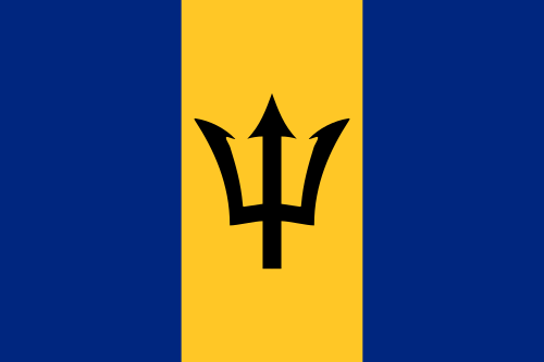 ما معنى ألوان علم باربادوس؟