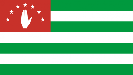 مامعنى ألوان علم أبخازيا؟