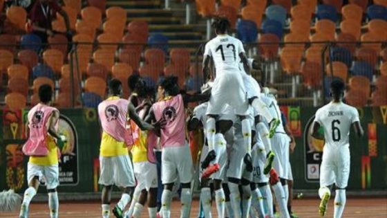 مباراة غانا وجنوب أفريقيا