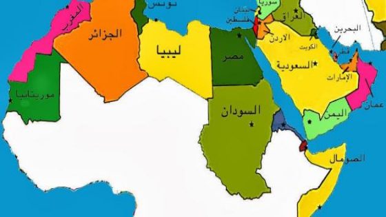 مساحة الدول العربية